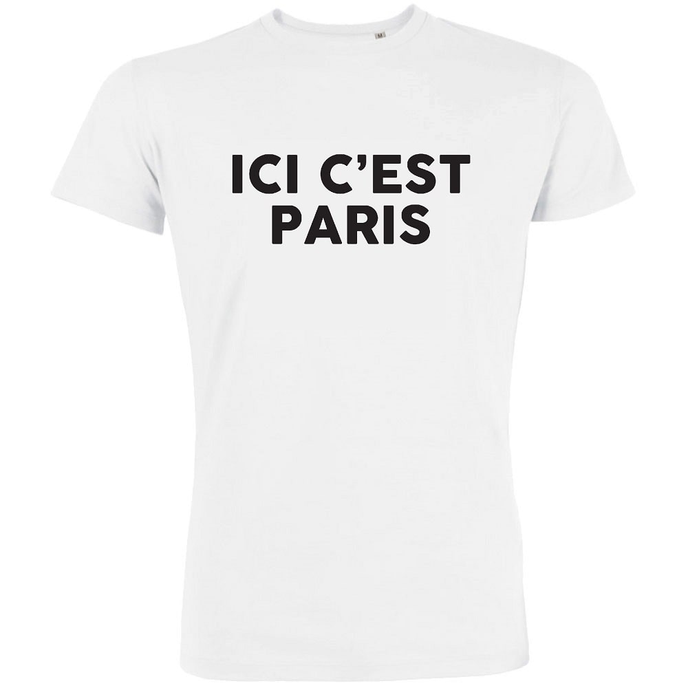 Ici c est Paris Men s Organic Tee