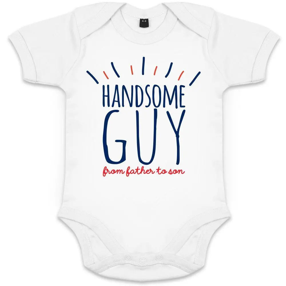 Handsome Guy Organic Baby Boy Onesie BIG FRENCHIES