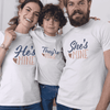 Mine Matching Organic Cotton T-Shirts Family Set (Set of 3)