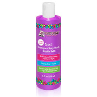 3-in-1 Shampoo, Body Wash, & Bubble Bath – Funky Fruit Scent 8 FL Oz.