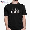 À La Folie Café Men's Organic Cotton Tee