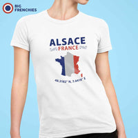 Alsace France Women's Organic Cotton Tee