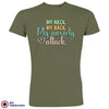 My Neck My Back My Anxiety Attack Men's Organic Cotton Tee