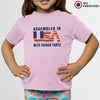 Assembled in USA With French Parts Youth & Toddler Organic Cotton Tee