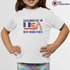 Assembled in USA With French Parts Youth & Toddler Organic Cotton Tee