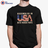 Assembled in USA With French Parts Men's Organic Cotton Tee