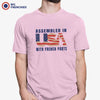 Assembled in USA With French Parts Men's Organic Cotton Tee