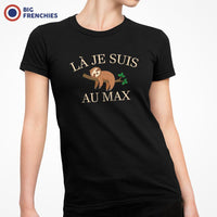 Là Je Suis Au Max Women's Organic Cotton Tee