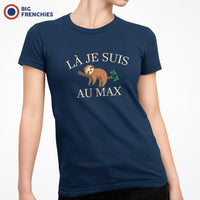 Là Je Suis Au Max Women's Organic Cotton Tee