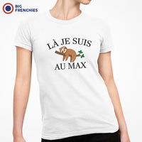 Là Je Suis Au Max Women's Organic Cotton Tee