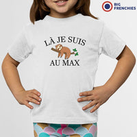 Là Je Suis Au Max Youth & Toddler Organic Cotton Tee