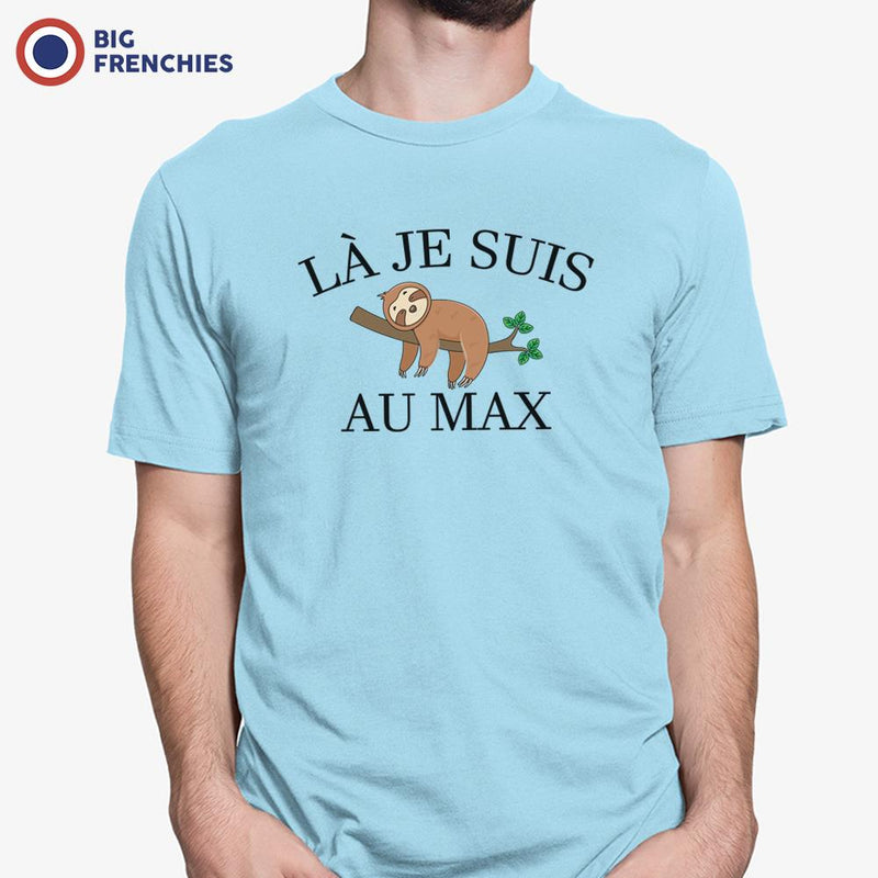 Là Je Suis Au Max Men's Organic Cotton Tee