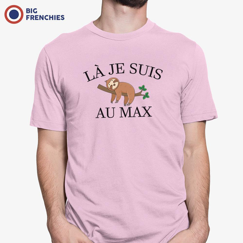 Là Je Suis Au Max Men's Organic Cotton Tee