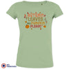 Autumn Leaves and Pumpkin Please Women's Organic Cotton Tee