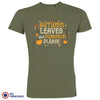 Autumn Leaves and Pumpkin Please Men's Organic Cotton Tee