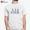 À La Folie Café Men's Organic Cotton Tee