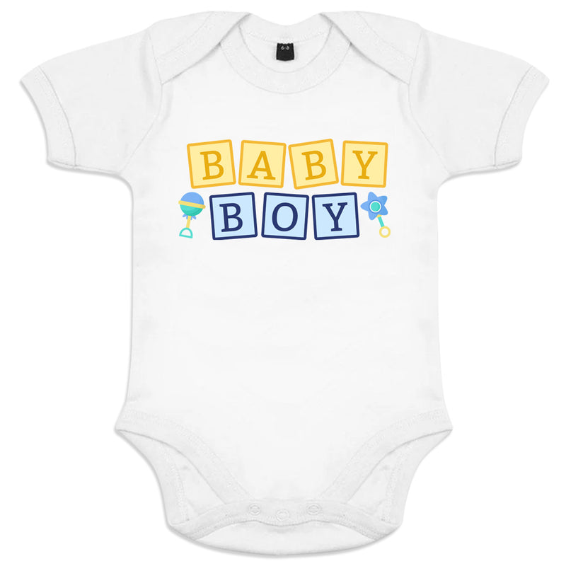 Baby Boy Organic Cotton Baby Onesie