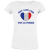 July 14Th Vive La France Women's Organic Cotton Tee