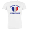 July 14Th Vive La France Tower Men's Organic Cotton Tee