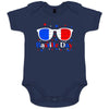 Bastille Day Organic Cotton Baby Onesie