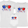 Bastille Day Matching Organic Cotton Family Set (Set of 3)