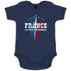 France La Fête Nationale Organic Cotton Baby Onesie