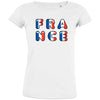 France Bleu Blanc Rouge Women's Organic Cotton Tee