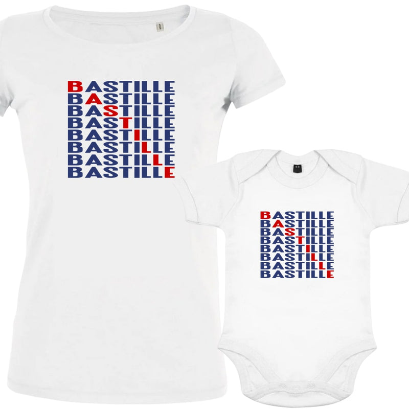 Bastille Mom and Baby Organic Cotton family Set (Set of 2)