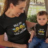 Bee My Valentine Mom and Child Organic Cotton T-Shirts family Set (Set of 2)