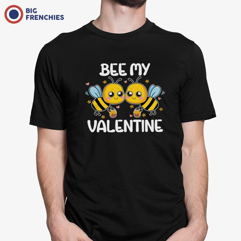 Bee My Valentine Men's Organic Cotton Tee