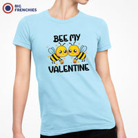 Bee My Valentine Women's Organic Cotton Tee