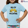 Bee My Valentine Youth & Toddler Organic Cotton Tee