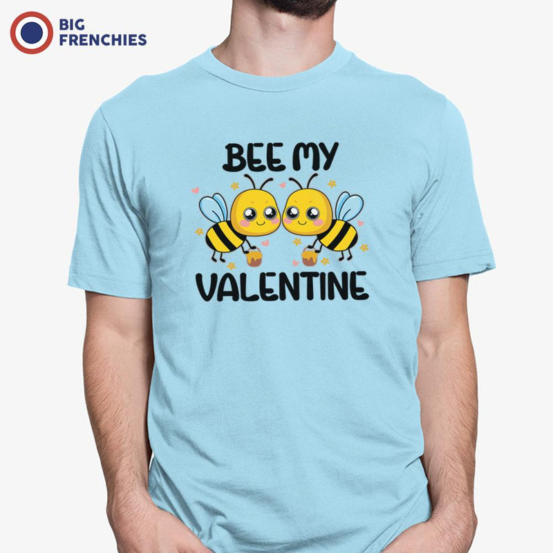 Bee My Valentine Men's Organic Cotton Tee