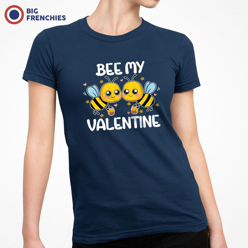 Bee My Valentine Women's Organic Cotton Tee