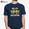 Bee My Valentine Men's Organic Cotton Tee