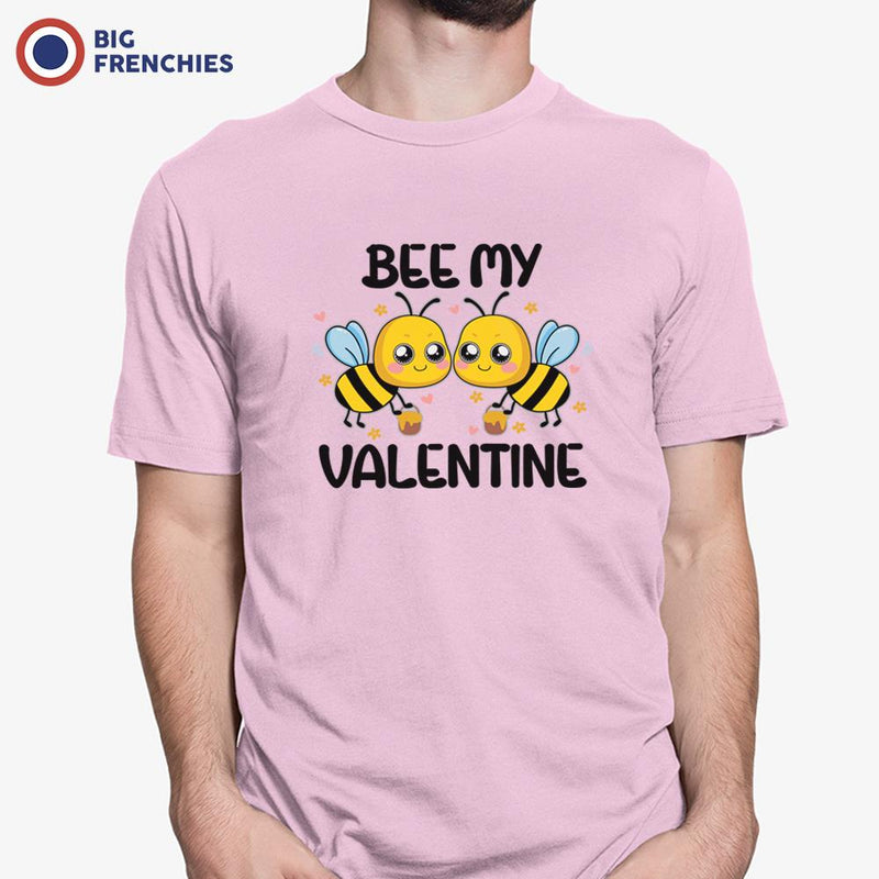 Bee My Valentine Men's Organic Cotton Tee