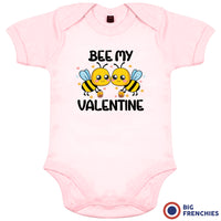 Bee My Valentine Organic Cotton Baby Onesie