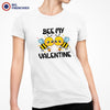 Bee My Valentine Women's Organic Cotton Tee