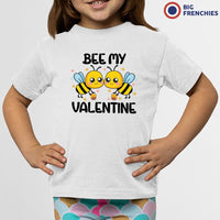 Bee My Valentine Youth & Toddler Organic Cotton Tee