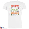 Believe In The Magic of the Season Christmas Men's Organic Cotton Tee