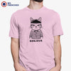 Bonjour Mad French Cat Men's Organic Cotton Tee