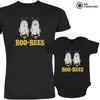 Boo-Bees Halloween Dad and Child Organic Cotton family Set (Set of 2)