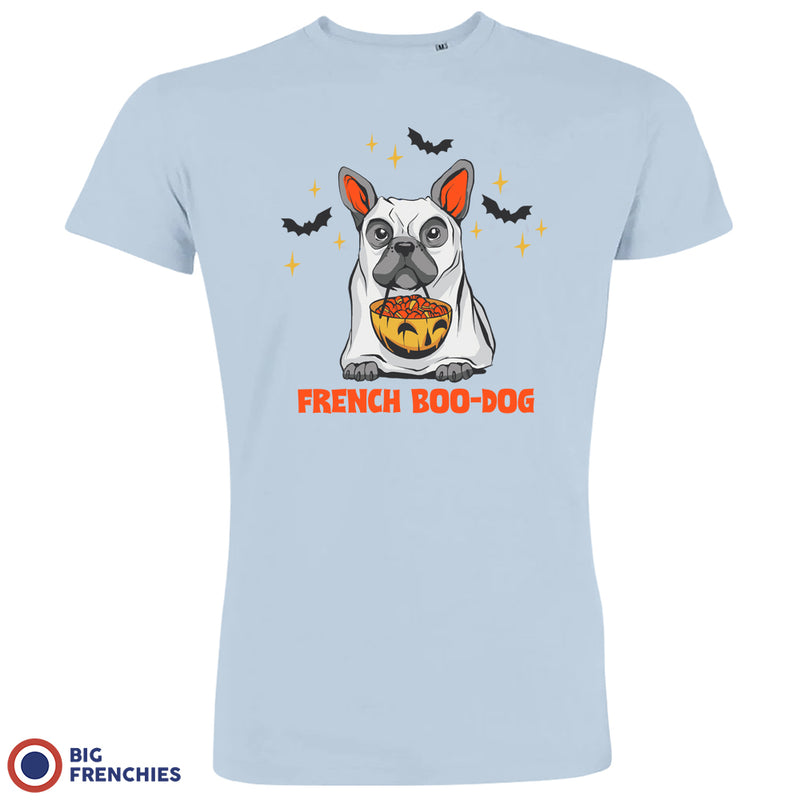 French Boo-Dog Halloween Men's Organic Cotton Tee