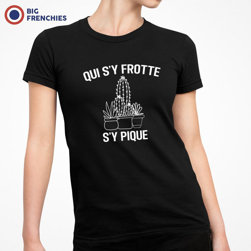 Qui S'y Frotte S'y Pique Women's Organic Cotton Tee