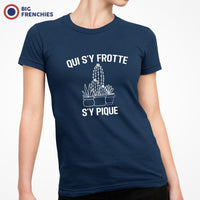 Qui S'y Frotte S'y Pique Women's Organic Cotton Tee