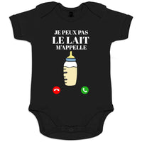 Je peux Pas La Bière Le Lait M'appelle Dad and Child Organic Cotton Matching Outfit