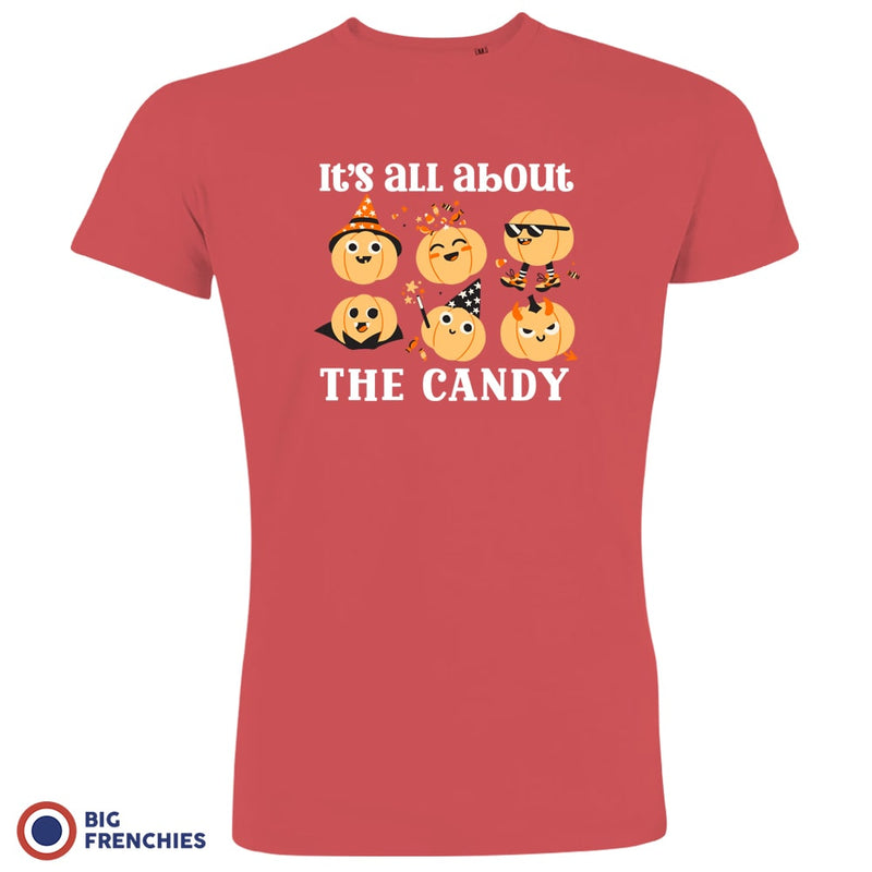 It's All About The Candy Halloween Men's Organic Cotton Tee