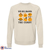 It's All About The Candy Halloween Unisex Organic Cotton Sweatshirt