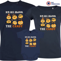 It's All About The Candy Halloween Matching Organic Cotton Family Set (Set of 3)