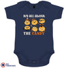 It's All About The Candy Halloween Organic Cotton Baby Onesie